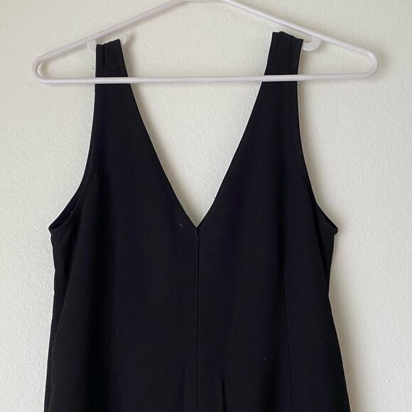 Sadie &‎ Sage sz S black sleeveless wide leg Jumpsuit - Picture 8 of 10